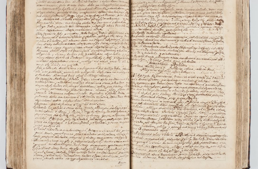 Zdjęcie nr 188 dla obiektu archiwalnego: Visitatio interna et externa ecclesiarum praeposituralium, parachialium, hospitalium et aliorum beneficiorum in decanatibus Bodzantinensi ac Kunoviensi consistentium per me Venceslaum Hieronymum de Bogusławice Sierakowski, pro tunc episcopum Cestrensem, coadiutorem Livoniae et Piltinensis, custodem Coronarum Regni , canonicum Cracoviensem uti tanquam praepositum Kielcensem, praeviis litteris innotescentialibus via cursoria per R.D. Decanos directis anno 1738 die 29 Julii inchoata et successivo anno 1739 die 14 memsis Junii terminata et peracta