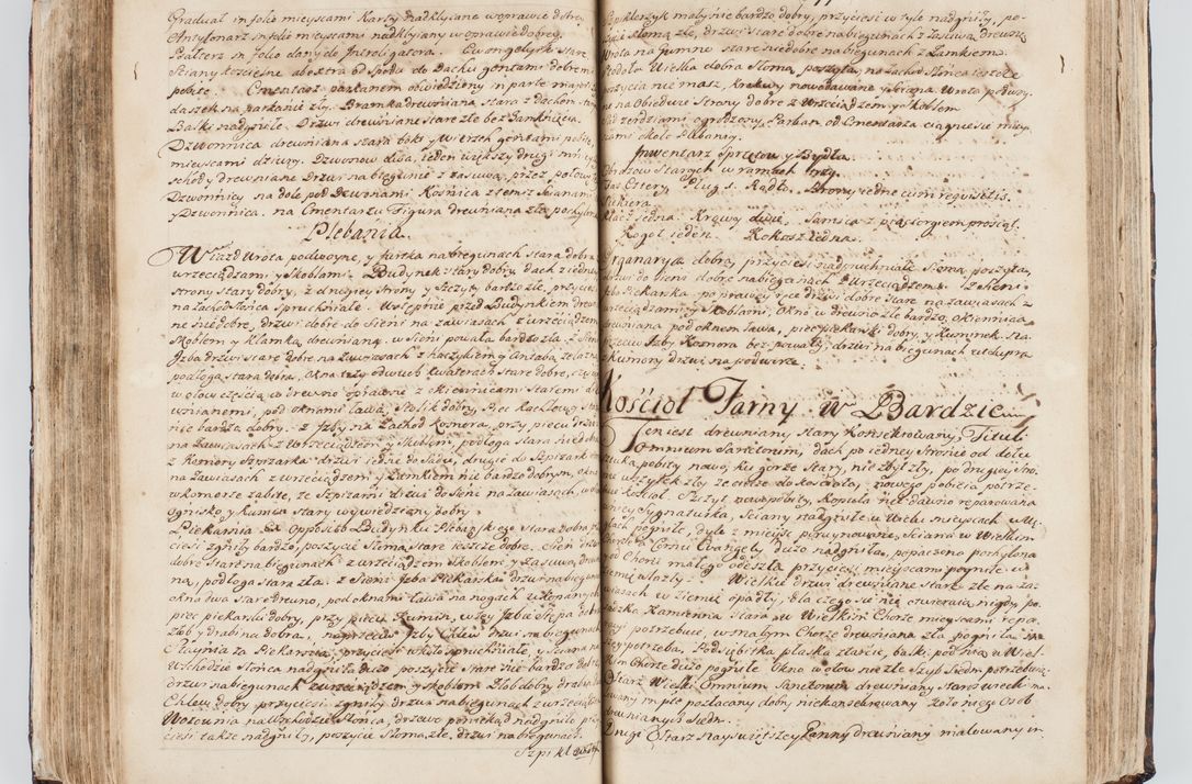 Zdjęcie nr 181 dla obiektu archiwalnego: Visitatio interna et externa ecclesiarum praeposituralium, parachialium, hospitalium et aliorum beneficiorum in decanatibus Bodzantinensi ac Kunoviensi consistentium per me Venceslaum Hieronymum de Bogusławice Sierakowski, pro tunc episcopum Cestrensem, coadiutorem Livoniae et Piltinensis, custodem Coronarum Regni , canonicum Cracoviensem uti tanquam praepositum Kielcensem, praeviis litteris innotescentialibus via cursoria per R.D. Decanos directis anno 1738 die 29 Julii inchoata et successivo anno 1739 die 14 memsis Junii terminata et peracta