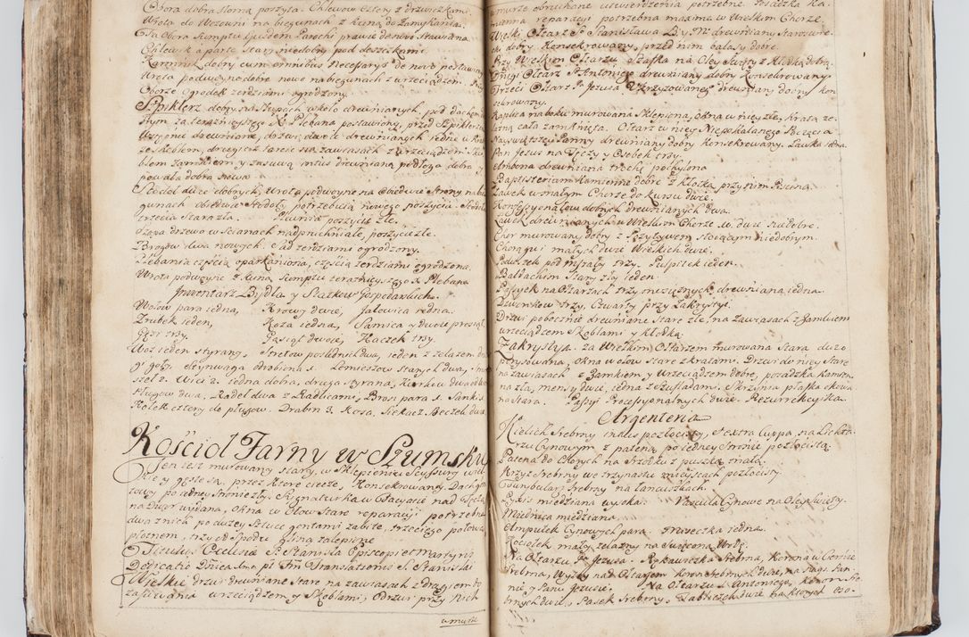 Zdjęcie nr 176 dla obiektu archiwalnego: Visitatio interna et externa ecclesiarum praeposituralium, parachialium, hospitalium et aliorum beneficiorum in decanatibus Bodzantinensi ac Kunoviensi consistentium per me Venceslaum Hieronymum de Bogusławice Sierakowski, pro tunc episcopum Cestrensem, coadiutorem Livoniae et Piltinensis, custodem Coronarum Regni , canonicum Cracoviensem uti tanquam praepositum Kielcensem, praeviis litteris innotescentialibus via cursoria per R.D. Decanos directis anno 1738 die 29 Julii inchoata et successivo anno 1739 die 14 memsis Junii terminata et peracta