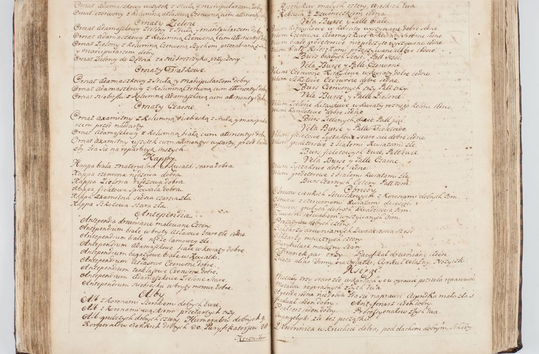 Zdjęcie nr 166 dla obiektu archiwalnego: Visitatio interna et externa ecclesiarum praeposituralium, parachialium, hospitalium et aliorum beneficiorum in decanatibus Bodzantinensi ac Kunoviensi consistentium per me Venceslaum Hieronymum de Bogusławice Sierakowski, pro tunc episcopum Cestrensem, coadiutorem Livoniae et Piltinensis, custodem Coronarum Regni , canonicum Cracoviensem uti tanquam praepositum Kielcensem, praeviis litteris innotescentialibus via cursoria per R.D. Decanos directis anno 1738 die 29 Julii inchoata et successivo anno 1739 die 14 memsis Junii terminata et peracta