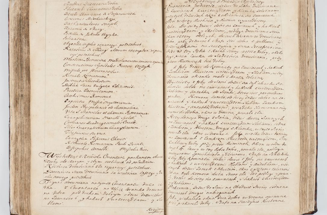 Zdjęcie nr 163 dla obiektu archiwalnego: Visitatio interna et externa ecclesiarum praeposituralium, parachialium, hospitalium et aliorum beneficiorum in decanatibus Bodzantinensi ac Kunoviensi consistentium per me Venceslaum Hieronymum de Bogusławice Sierakowski, pro tunc episcopum Cestrensem, coadiutorem Livoniae et Piltinensis, custodem Coronarum Regni , canonicum Cracoviensem uti tanquam praepositum Kielcensem, praeviis litteris innotescentialibus via cursoria per R.D. Decanos directis anno 1738 die 29 Julii inchoata et successivo anno 1739 die 14 memsis Junii terminata et peracta