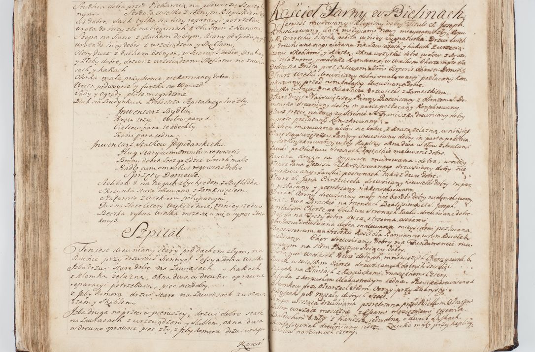 Zdjęcie nr 164 dla obiektu archiwalnego: Visitatio interna et externa ecclesiarum praeposituralium, parachialium, hospitalium et aliorum beneficiorum in decanatibus Bodzantinensi ac Kunoviensi consistentium per me Venceslaum Hieronymum de Bogusławice Sierakowski, pro tunc episcopum Cestrensem, coadiutorem Livoniae et Piltinensis, custodem Coronarum Regni , canonicum Cracoviensem uti tanquam praepositum Kielcensem, praeviis litteris innotescentialibus via cursoria per R.D. Decanos directis anno 1738 die 29 Julii inchoata et successivo anno 1739 die 14 memsis Junii terminata et peracta