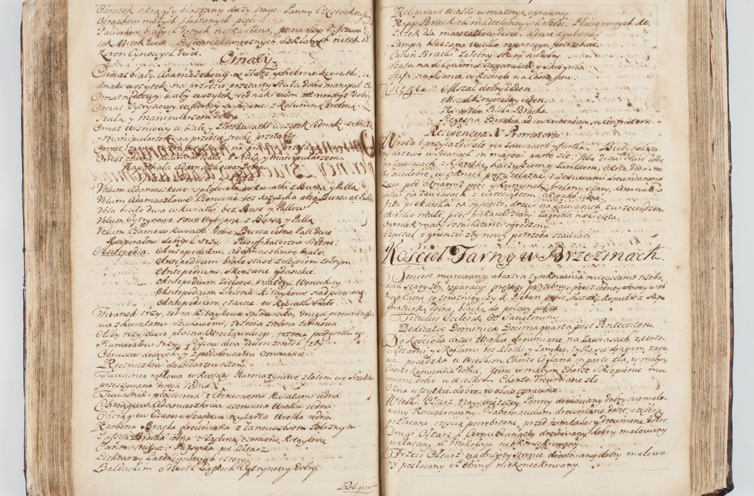 Zdjęcie nr 151 dla obiektu archiwalnego: Visitatio interna et externa ecclesiarum praeposituralium, parachialium, hospitalium et aliorum beneficiorum in decanatibus Bodzantinensi ac Kunoviensi consistentium per me Venceslaum Hieronymum de Bogusławice Sierakowski, pro tunc episcopum Cestrensem, coadiutorem Livoniae et Piltinensis, custodem Coronarum Regni , canonicum Cracoviensem uti tanquam praepositum Kielcensem, praeviis litteris innotescentialibus via cursoria per R.D. Decanos directis anno 1738 die 29 Julii inchoata et successivo anno 1739 die 14 memsis Junii terminata et peracta