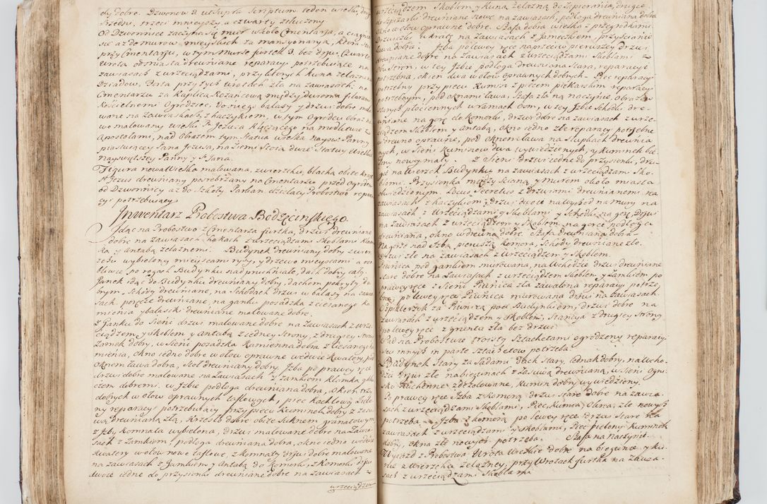 Zdjęcie nr 134 dla obiektu archiwalnego: Visitatio interna et externa ecclesiarum praeposituralium, parachialium, hospitalium et aliorum beneficiorum in decanatibus Bodzantinensi ac Kunoviensi consistentium per me Venceslaum Hieronymum de Bogusławice Sierakowski, pro tunc episcopum Cestrensem, coadiutorem Livoniae et Piltinensis, custodem Coronarum Regni , canonicum Cracoviensem uti tanquam praepositum Kielcensem, praeviis litteris innotescentialibus via cursoria per R.D. Decanos directis anno 1738 die 29 Julii inchoata et successivo anno 1739 die 14 memsis Junii terminata et peracta