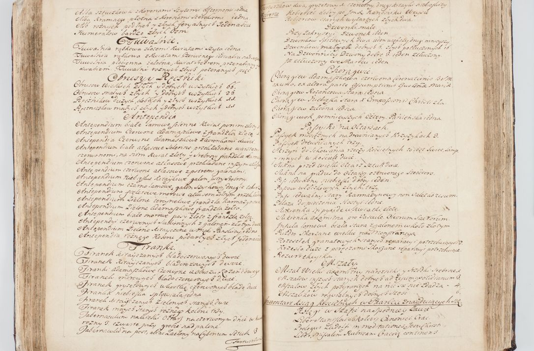 Zdjęcie nr 131 dla obiektu archiwalnego: Visitatio interna et externa ecclesiarum praeposituralium, parachialium, hospitalium et aliorum beneficiorum in decanatibus Bodzantinensi ac Kunoviensi consistentium per me Venceslaum Hieronymum de Bogusławice Sierakowski, pro tunc episcopum Cestrensem, coadiutorem Livoniae et Piltinensis, custodem Coronarum Regni , canonicum Cracoviensem uti tanquam praepositum Kielcensem, praeviis litteris innotescentialibus via cursoria per R.D. Decanos directis anno 1738 die 29 Julii inchoata et successivo anno 1739 die 14 memsis Junii terminata et peracta