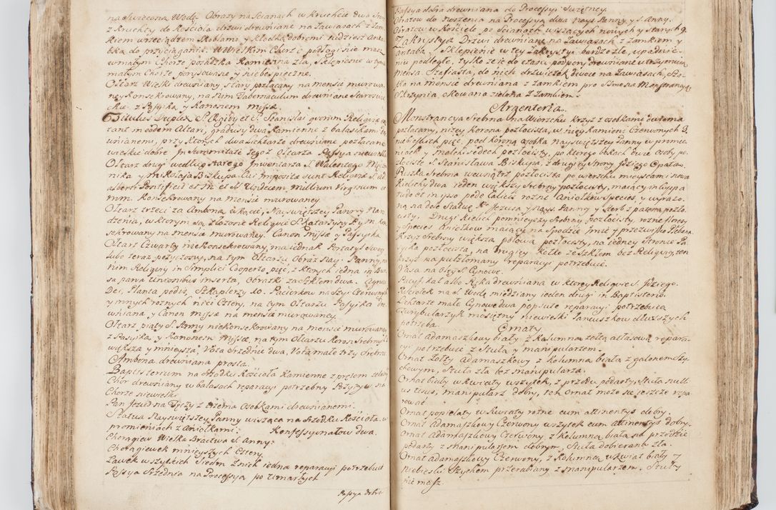 Zdjęcie nr 123 dla obiektu archiwalnego: Visitatio interna et externa ecclesiarum praeposituralium, parachialium, hospitalium et aliorum beneficiorum in decanatibus Bodzantinensi ac Kunoviensi consistentium per me Venceslaum Hieronymum de Bogusławice Sierakowski, pro tunc episcopum Cestrensem, coadiutorem Livoniae et Piltinensis, custodem Coronarum Regni , canonicum Cracoviensem uti tanquam praepositum Kielcensem, praeviis litteris innotescentialibus via cursoria per R.D. Decanos directis anno 1738 die 29 Julii inchoata et successivo anno 1739 die 14 memsis Junii terminata et peracta