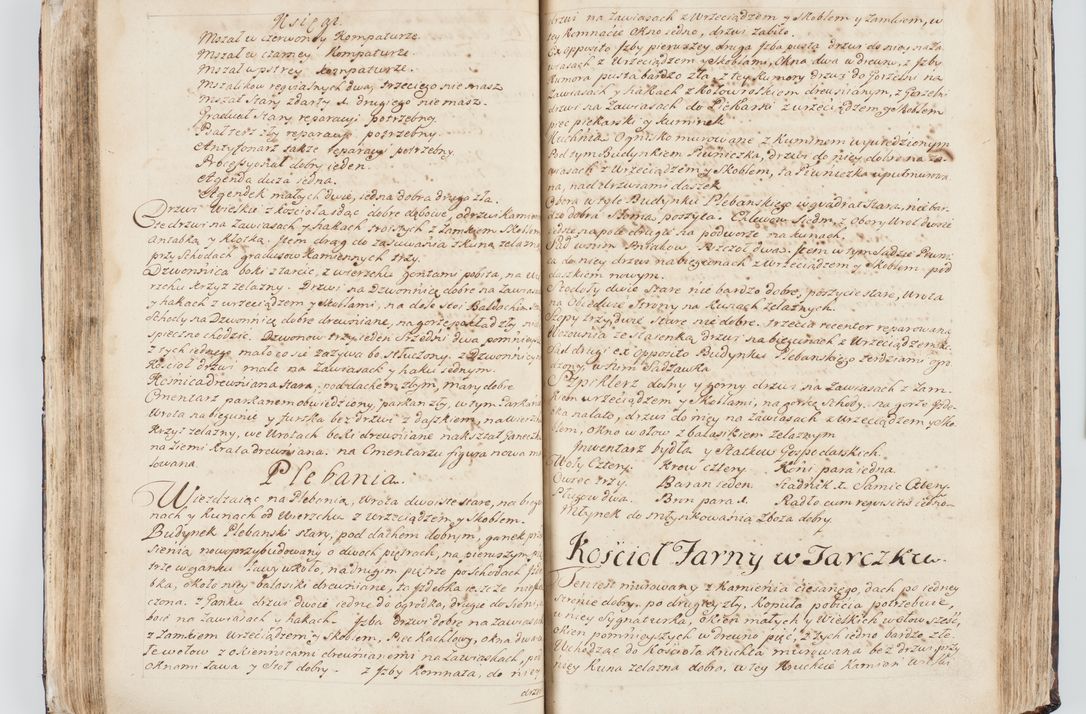 Zdjęcie nr 122 dla obiektu archiwalnego: Visitatio interna et externa ecclesiarum praeposituralium, parachialium, hospitalium et aliorum beneficiorum in decanatibus Bodzantinensi ac Kunoviensi consistentium per me Venceslaum Hieronymum de Bogusławice Sierakowski, pro tunc episcopum Cestrensem, coadiutorem Livoniae et Piltinensis, custodem Coronarum Regni , canonicum Cracoviensem uti tanquam praepositum Kielcensem, praeviis litteris innotescentialibus via cursoria per R.D. Decanos directis anno 1738 die 29 Julii inchoata et successivo anno 1739 die 14 memsis Junii terminata et peracta