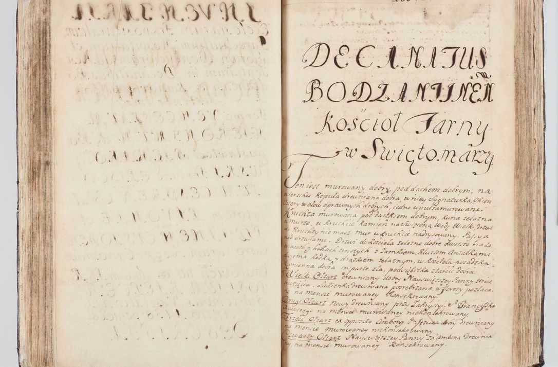 Zdjęcie nr 119 dla obiektu archiwalnego: Visitatio interna et externa ecclesiarum praeposituralium, parachialium, hospitalium et aliorum beneficiorum in decanatibus Bodzantinensi ac Kunoviensi consistentium per me Venceslaum Hieronymum de Bogusławice Sierakowski, pro tunc episcopum Cestrensem, coadiutorem Livoniae et Piltinensis, custodem Coronarum Regni , canonicum Cracoviensem uti tanquam praepositum Kielcensem, praeviis litteris innotescentialibus via cursoria per R.D. Decanos directis anno 1738 die 29 Julii inchoata et successivo anno 1739 die 14 memsis Junii terminata et peracta