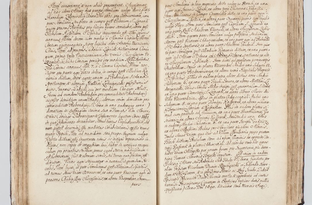 Zdjęcie nr 109 dla obiektu archiwalnego: Visitatio interna et externa ecclesiarum praeposituralium, parachialium, hospitalium et aliorum beneficiorum in decanatibus Bodzantinensi ac Kunoviensi consistentium per me Venceslaum Hieronymum de Bogusławice Sierakowski, pro tunc episcopum Cestrensem, coadiutorem Livoniae et Piltinensis, custodem Coronarum Regni , canonicum Cracoviensem uti tanquam praepositum Kielcensem, praeviis litteris innotescentialibus via cursoria per R.D. Decanos directis anno 1738 die 29 Julii inchoata et successivo anno 1739 die 14 memsis Junii terminata et peracta