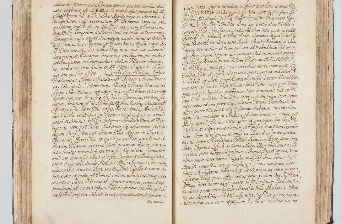 Zdjęcie nr 106 dla obiektu archiwalnego: Visitatio interna et externa ecclesiarum praeposituralium, parachialium, hospitalium et aliorum beneficiorum in decanatibus Bodzantinensi ac Kunoviensi consistentium per me Venceslaum Hieronymum de Bogusławice Sierakowski, pro tunc episcopum Cestrensem, coadiutorem Livoniae et Piltinensis, custodem Coronarum Regni , canonicum Cracoviensem uti tanquam praepositum Kielcensem, praeviis litteris innotescentialibus via cursoria per R.D. Decanos directis anno 1738 die 29 Julii inchoata et successivo anno 1739 die 14 memsis Junii terminata et peracta