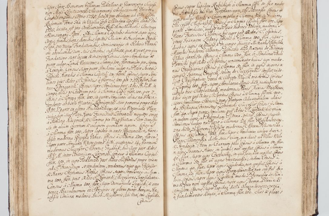 Zdjęcie nr 101 dla obiektu archiwalnego: Visitatio interna et externa ecclesiarum praeposituralium, parachialium, hospitalium et aliorum beneficiorum in decanatibus Bodzantinensi ac Kunoviensi consistentium per me Venceslaum Hieronymum de Bogusławice Sierakowski, pro tunc episcopum Cestrensem, coadiutorem Livoniae et Piltinensis, custodem Coronarum Regni , canonicum Cracoviensem uti tanquam praepositum Kielcensem, praeviis litteris innotescentialibus via cursoria per R.D. Decanos directis anno 1738 die 29 Julii inchoata et successivo anno 1739 die 14 memsis Junii terminata et peracta