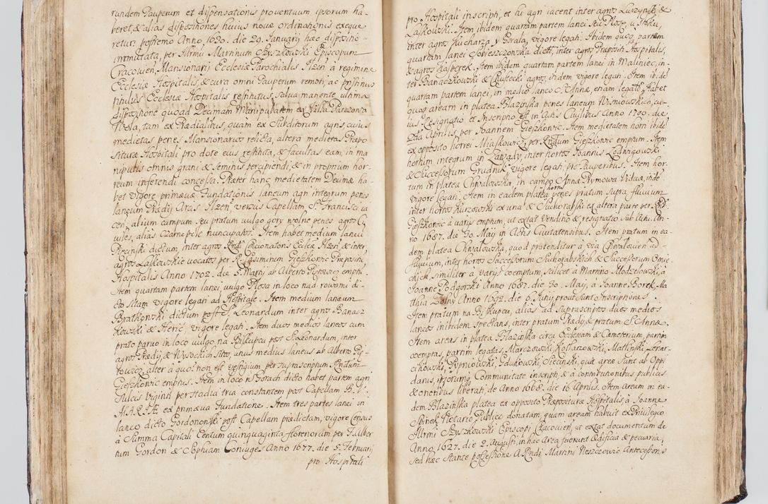 Zdjęcie nr 90 dla obiektu archiwalnego: Visitatio interna et externa ecclesiarum praeposituralium, parachialium, hospitalium et aliorum beneficiorum in decanatibus Bodzantinensi ac Kunoviensi consistentium per me Venceslaum Hieronymum de Bogusławice Sierakowski, pro tunc episcopum Cestrensem, coadiutorem Livoniae et Piltinensis, custodem Coronarum Regni , canonicum Cracoviensem uti tanquam praepositum Kielcensem, praeviis litteris innotescentialibus via cursoria per R.D. Decanos directis anno 1738 die 29 Julii inchoata et successivo anno 1739 die 14 memsis Junii terminata et peracta