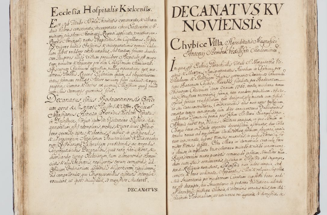 Zdjęcie nr 74 dla obiektu archiwalnego: Visitatio interna et externa ecclesiarum praeposituralium, parachialium, hospitalium et aliorum beneficiorum in decanatibus Bodzantinensi ac Kunoviensi consistentium per me Venceslaum Hieronymum de Bogusławice Sierakowski, pro tunc episcopum Cestrensem, coadiutorem Livoniae et Piltinensis, custodem Coronarum Regni , canonicum Cracoviensem uti tanquam praepositum Kielcensem, praeviis litteris innotescentialibus via cursoria per R.D. Decanos directis anno 1738 die 29 Julii inchoata et successivo anno 1739 die 14 memsis Junii terminata et peracta