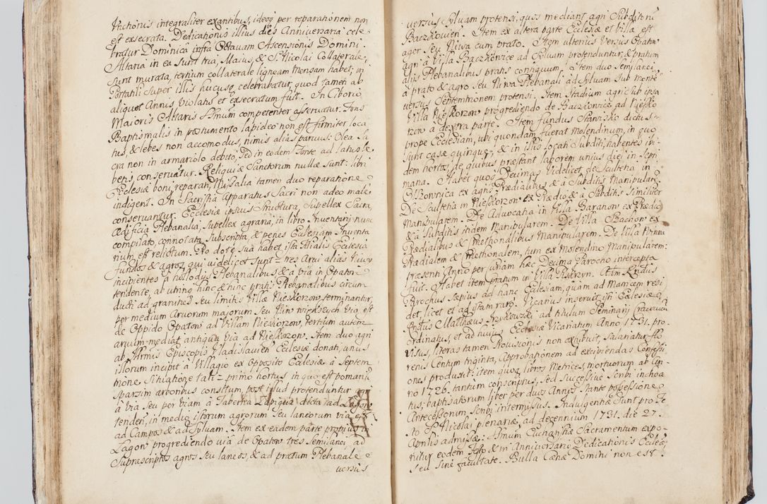 Zdjęcie nr 68 dla obiektu archiwalnego: Visitatio interna et externa ecclesiarum praeposituralium, parachialium, hospitalium et aliorum beneficiorum in decanatibus Bodzantinensi ac Kunoviensi consistentium per me Venceslaum Hieronymum de Bogusławice Sierakowski, pro tunc episcopum Cestrensem, coadiutorem Livoniae et Piltinensis, custodem Coronarum Regni , canonicum Cracoviensem uti tanquam praepositum Kielcensem, praeviis litteris innotescentialibus via cursoria per R.D. Decanos directis anno 1738 die 29 Julii inchoata et successivo anno 1739 die 14 memsis Junii terminata et peracta