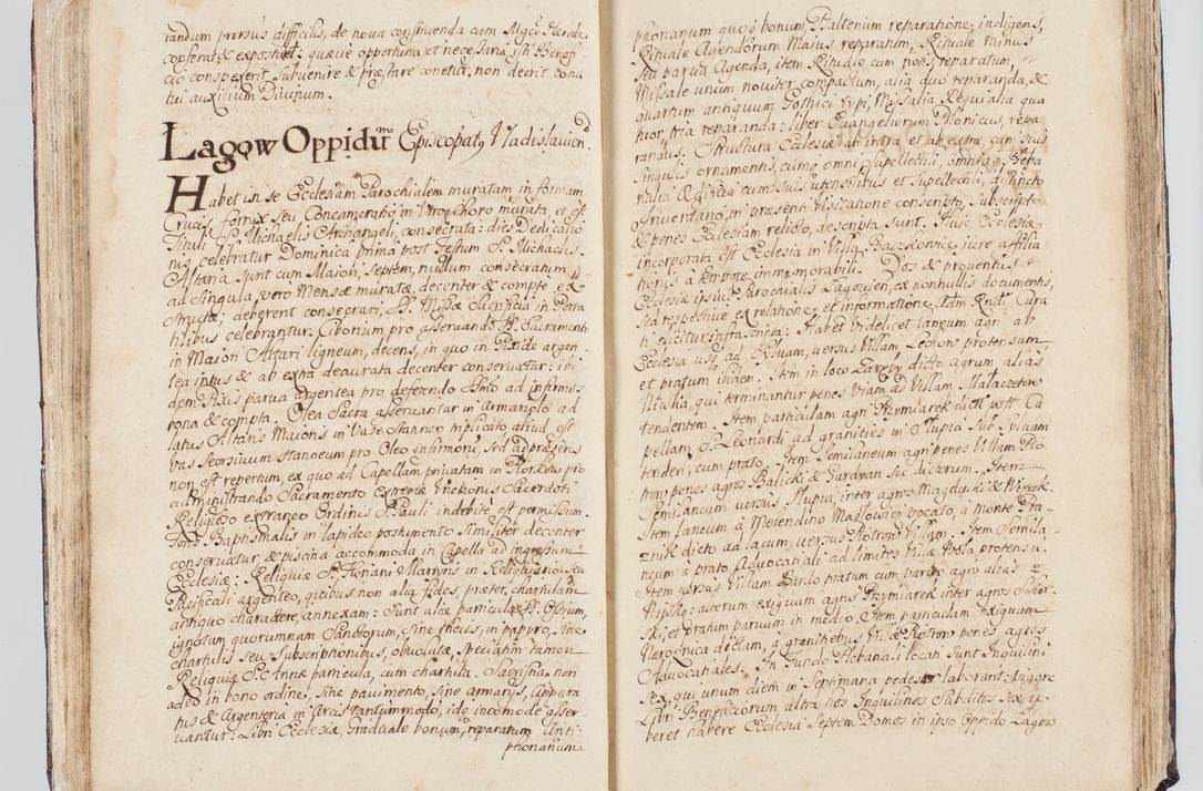 Zdjęcie nr 65 dla obiektu archiwalnego: Visitatio interna et externa ecclesiarum praeposituralium, parachialium, hospitalium et aliorum beneficiorum in decanatibus Bodzantinensi ac Kunoviensi consistentium per me Venceslaum Hieronymum de Bogusławice Sierakowski, pro tunc episcopum Cestrensem, coadiutorem Livoniae et Piltinensis, custodem Coronarum Regni , canonicum Cracoviensem uti tanquam praepositum Kielcensem, praeviis litteris innotescentialibus via cursoria per R.D. Decanos directis anno 1738 die 29 Julii inchoata et successivo anno 1739 die 14 memsis Junii terminata et peracta