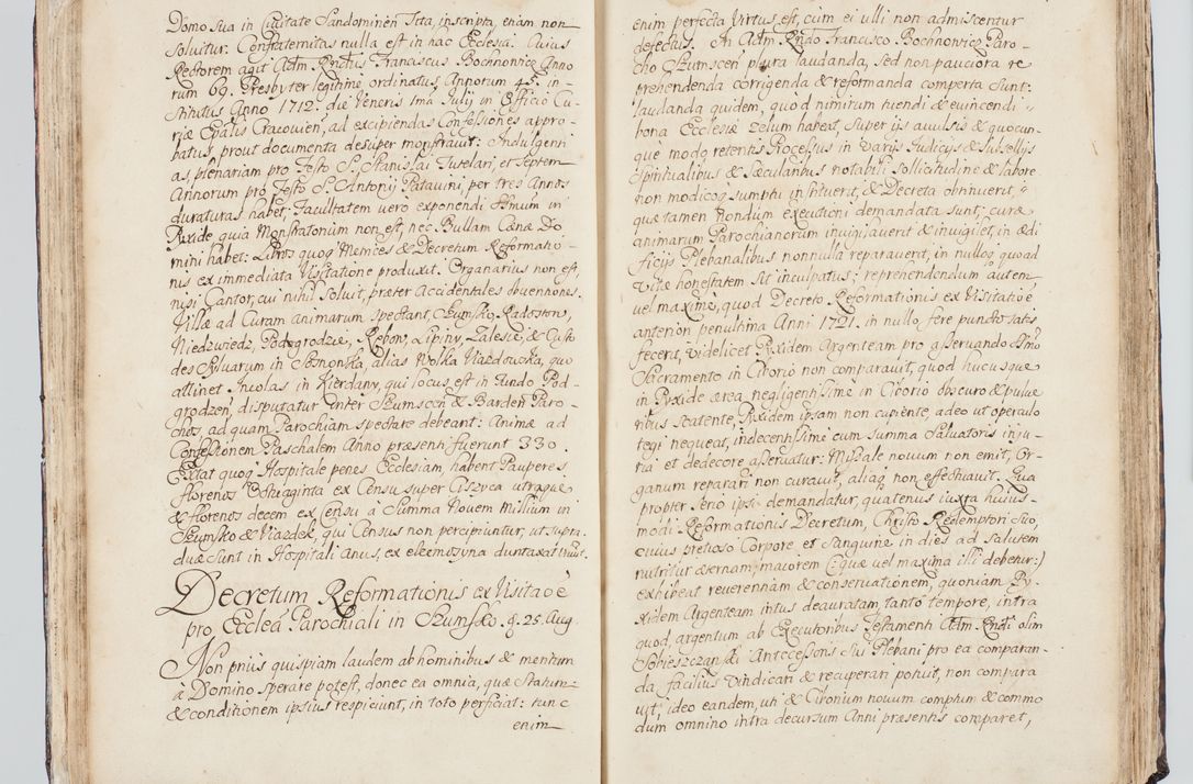 Zdjęcie nr 59 dla obiektu archiwalnego: Visitatio interna et externa ecclesiarum praeposituralium, parachialium, hospitalium et aliorum beneficiorum in decanatibus Bodzantinensi ac Kunoviensi consistentium per me Venceslaum Hieronymum de Bogusławice Sierakowski, pro tunc episcopum Cestrensem, coadiutorem Livoniae et Piltinensis, custodem Coronarum Regni , canonicum Cracoviensem uti tanquam praepositum Kielcensem, praeviis litteris innotescentialibus via cursoria per R.D. Decanos directis anno 1738 die 29 Julii inchoata et successivo anno 1739 die 14 memsis Junii terminata et peracta