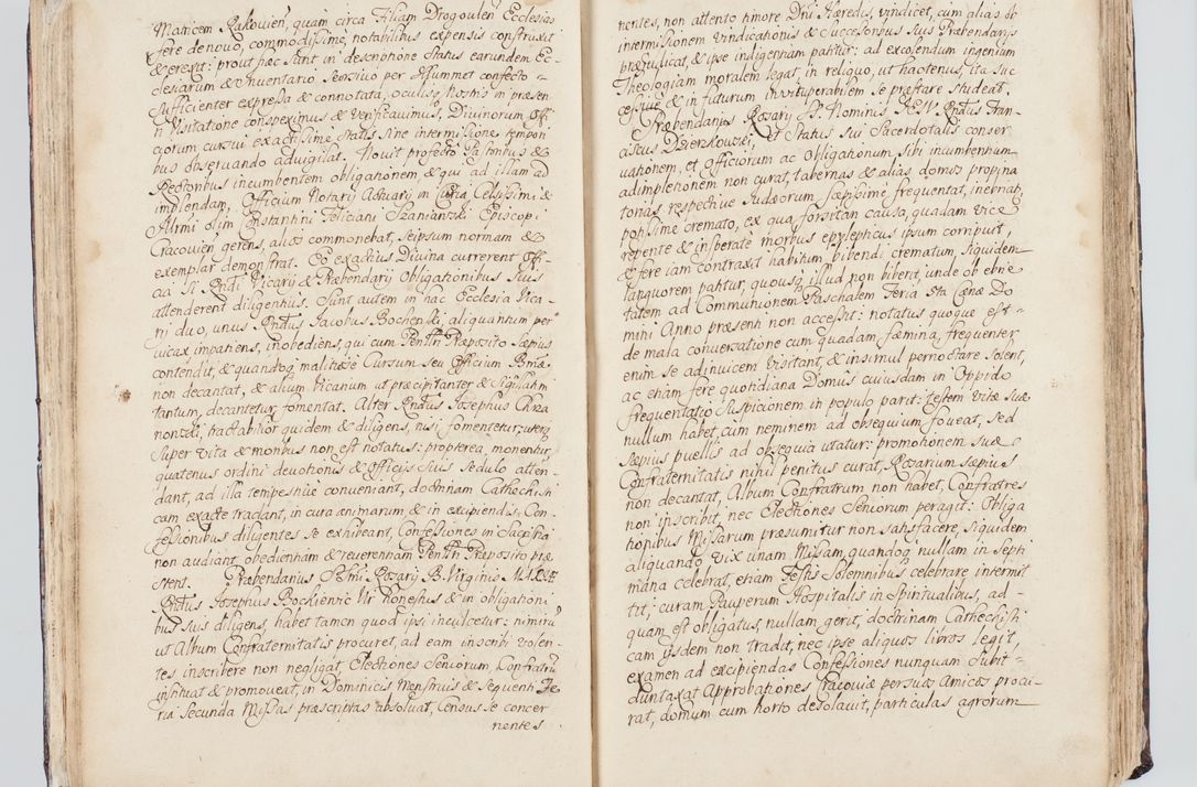 Zdjęcie nr 54 dla obiektu archiwalnego: Visitatio interna et externa ecclesiarum praeposituralium, parachialium, hospitalium et aliorum beneficiorum in decanatibus Bodzantinensi ac Kunoviensi consistentium per me Venceslaum Hieronymum de Bogusławice Sierakowski, pro tunc episcopum Cestrensem, coadiutorem Livoniae et Piltinensis, custodem Coronarum Regni , canonicum Cracoviensem uti tanquam praepositum Kielcensem, praeviis litteris innotescentialibus via cursoria per R.D. Decanos directis anno 1738 die 29 Julii inchoata et successivo anno 1739 die 14 memsis Junii terminata et peracta