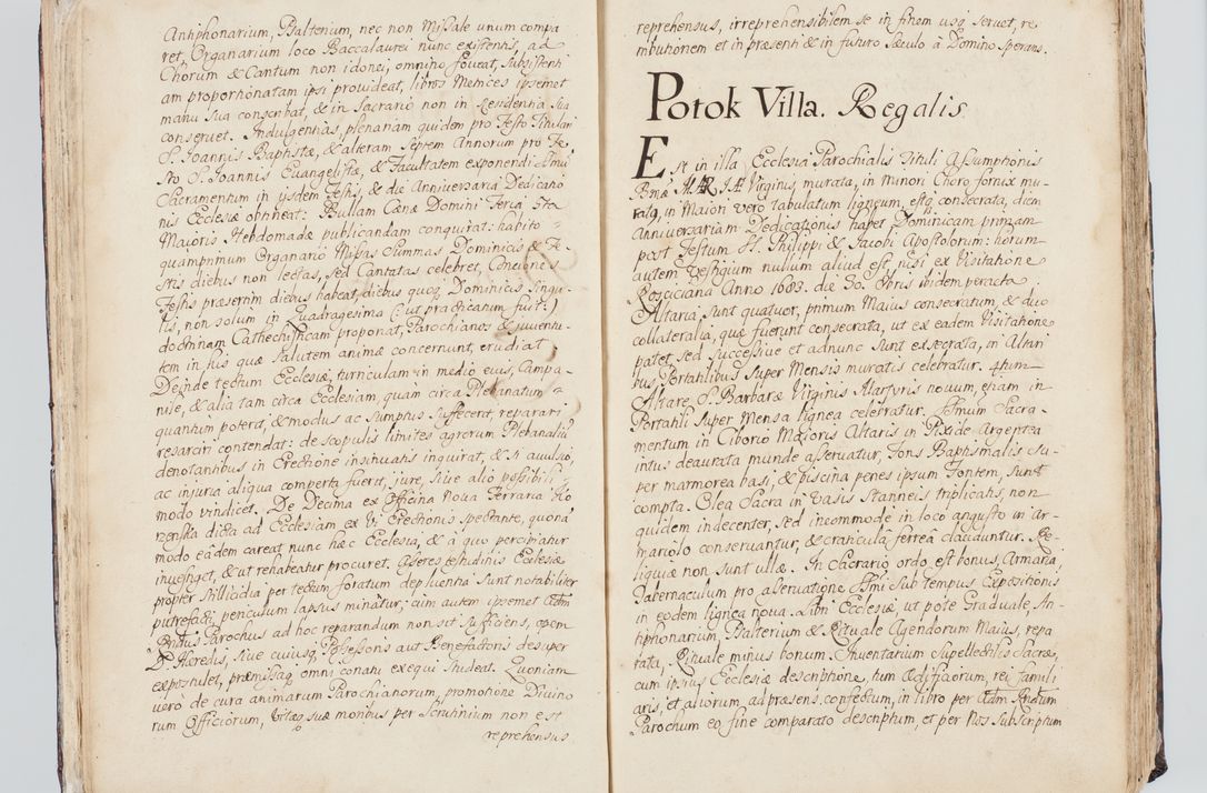 Zdjęcie nr 43 dla obiektu archiwalnego: Visitatio interna et externa ecclesiarum praeposituralium, parachialium, hospitalium et aliorum beneficiorum in decanatibus Bodzantinensi ac Kunoviensi consistentium per me Venceslaum Hieronymum de Bogusławice Sierakowski, pro tunc episcopum Cestrensem, coadiutorem Livoniae et Piltinensis, custodem Coronarum Regni , canonicum Cracoviensem uti tanquam praepositum Kielcensem, praeviis litteris innotescentialibus via cursoria per R.D. Decanos directis anno 1738 die 29 Julii inchoata et successivo anno 1739 die 14 memsis Junii terminata et peracta