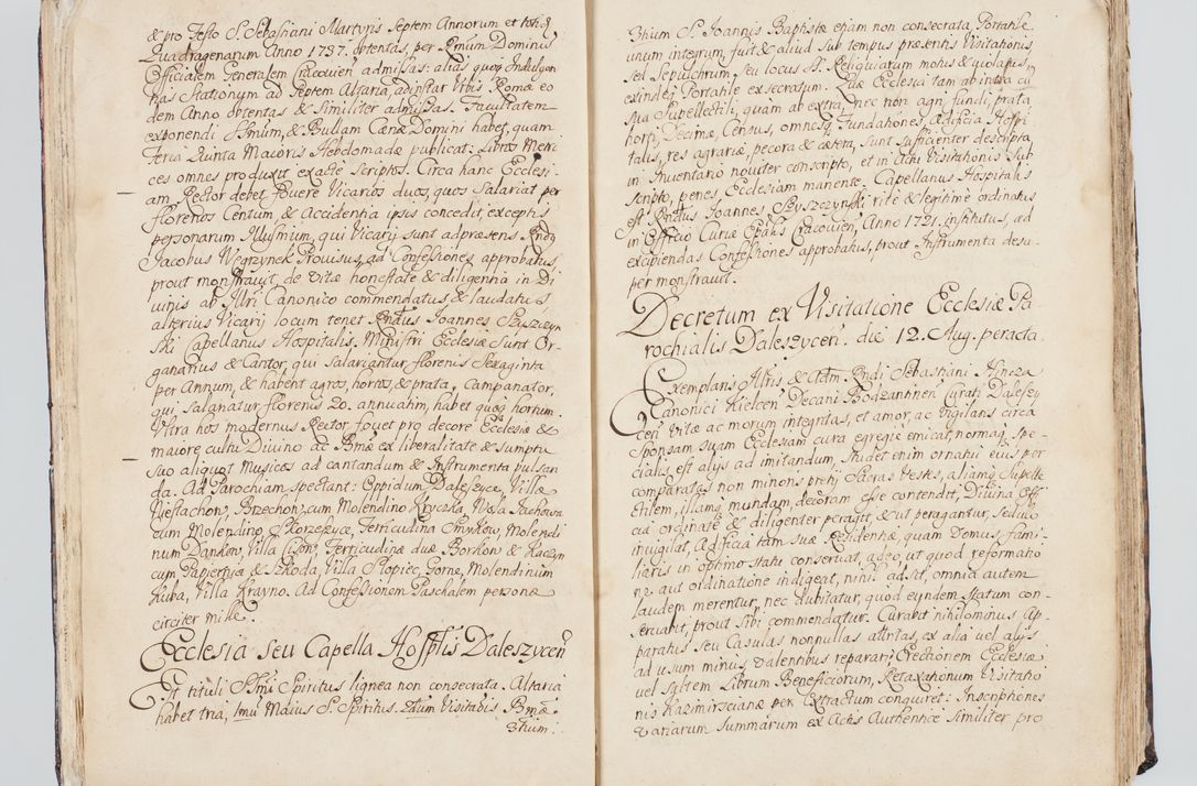 Zdjęcie nr 36 dla obiektu archiwalnego: Visitatio interna et externa ecclesiarum praeposituralium, parachialium, hospitalium et aliorum beneficiorum in decanatibus Bodzantinensi ac Kunoviensi consistentium per me Venceslaum Hieronymum de Bogusławice Sierakowski, pro tunc episcopum Cestrensem, coadiutorem Livoniae et Piltinensis, custodem Coronarum Regni , canonicum Cracoviensem uti tanquam praepositum Kielcensem, praeviis litteris innotescentialibus via cursoria per R.D. Decanos directis anno 1738 die 29 Julii inchoata et successivo anno 1739 die 14 memsis Junii terminata et peracta