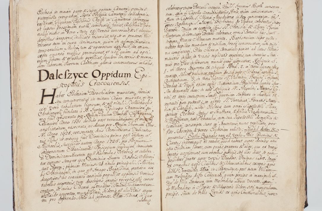 Zdjęcie nr 32 dla obiektu archiwalnego: Visitatio interna et externa ecclesiarum praeposituralium, parachialium, hospitalium et aliorum beneficiorum in decanatibus Bodzantinensi ac Kunoviensi consistentium per me Venceslaum Hieronymum de Bogusławice Sierakowski, pro tunc episcopum Cestrensem, coadiutorem Livoniae et Piltinensis, custodem Coronarum Regni , canonicum Cracoviensem uti tanquam praepositum Kielcensem, praeviis litteris innotescentialibus via cursoria per R.D. Decanos directis anno 1738 die 29 Julii inchoata et successivo anno 1739 die 14 memsis Junii terminata et peracta