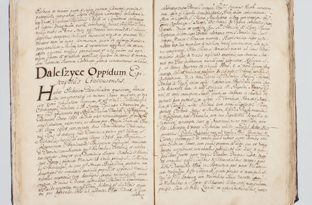 Zdjęcie nr 33 dla obiektu archiwalnego: Visitatio interna et externa ecclesiarum praeposituralium, parachialium, hospitalium et aliorum beneficiorum in decanatibus Bodzantinensi ac Kunoviensi consistentium per me Venceslaum Hieronymum de Bogusławice Sierakowski, pro tunc episcopum Cestrensem, coadiutorem Livoniae et Piltinensis, custodem Coronarum Regni , canonicum Cracoviensem uti tanquam praepositum Kielcensem, praeviis litteris innotescentialibus via cursoria per R.D. Decanos directis anno 1738 die 29 Julii inchoata et successivo anno 1739 die 14 memsis Junii terminata et peracta