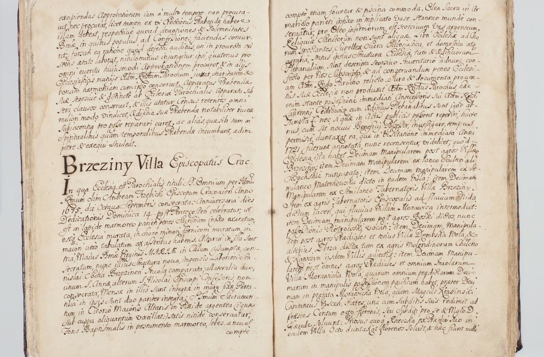 Zdjęcie nr 30 dla obiektu archiwalnego: Visitatio interna et externa ecclesiarum praeposituralium, parachialium, hospitalium et aliorum beneficiorum in decanatibus Bodzantinensi ac Kunoviensi consistentium per me Venceslaum Hieronymum de Bogusławice Sierakowski, pro tunc episcopum Cestrensem, coadiutorem Livoniae et Piltinensis, custodem Coronarum Regni , canonicum Cracoviensem uti tanquam praepositum Kielcensem, praeviis litteris innotescentialibus via cursoria per R.D. Decanos directis anno 1738 die 29 Julii inchoata et successivo anno 1739 die 14 memsis Junii terminata et peracta