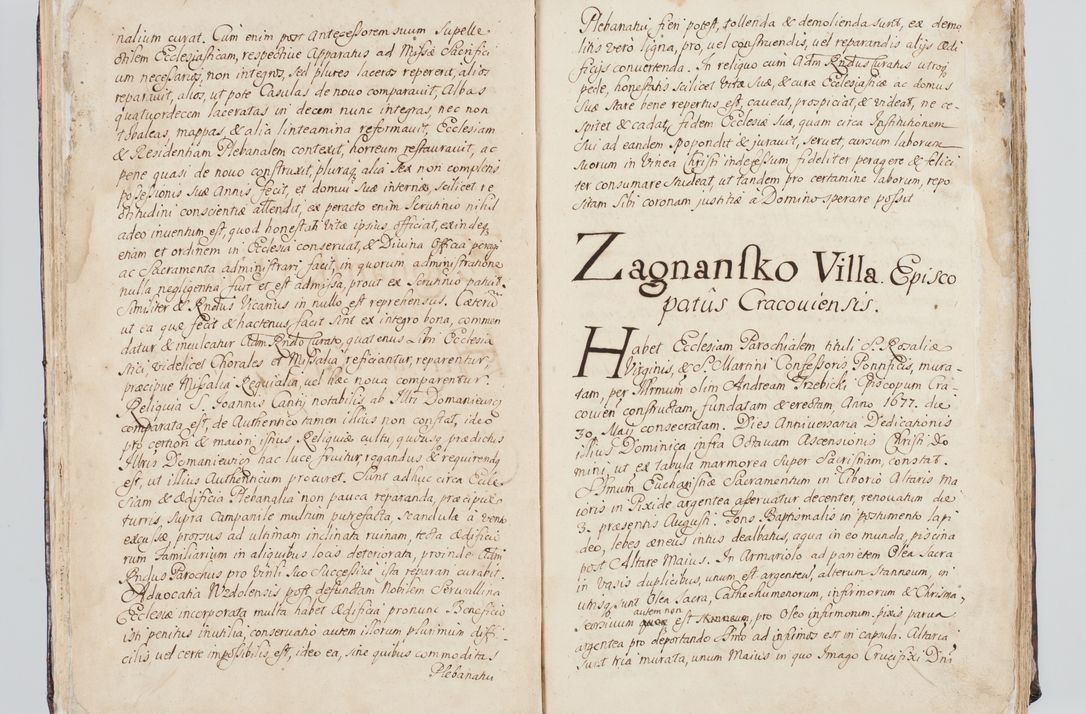 Zdjęcie nr 23 dla obiektu archiwalnego: Visitatio interna et externa ecclesiarum praeposituralium, parachialium, hospitalium et aliorum beneficiorum in decanatibus Bodzantinensi ac Kunoviensi consistentium per me Venceslaum Hieronymum de Bogusławice Sierakowski, pro tunc episcopum Cestrensem, coadiutorem Livoniae et Piltinensis, custodem Coronarum Regni , canonicum Cracoviensem uti tanquam praepositum Kielcensem, praeviis litteris innotescentialibus via cursoria per R.D. Decanos directis anno 1738 die 29 Julii inchoata et successivo anno 1739 die 14 memsis Junii terminata et peracta