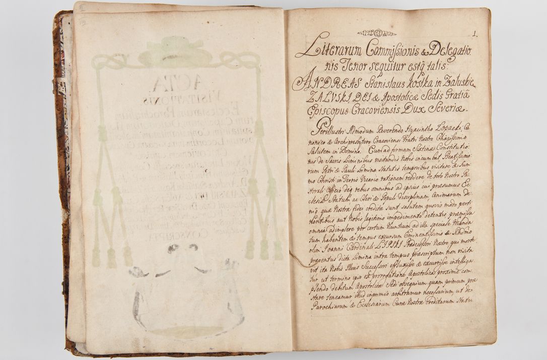 Zdjęcie nr 14 dla obiektu archiwalnego: Acta visitationis ecclesiarum parachialium tum capellarum - oratorium, hospitalium, confraternitatum ac aliorum piorum locorum intra et extra civitatem Cracoviensem consistentium, vigore litterarum specialis commissionis Cel. Principis et. R.D. Andrea Stanislai Kostka in Załuskie Załuski episcopi Cracoviensis ducis Severiensis, per Hyacinthum Łopacki canonicum et archipraesbyterum Cracoviensem, canonicum et archipraesbyterum Cracoviensem, canonicum Sandomieriensem, visitatorem a.D. 1748 et sequentii conscripta