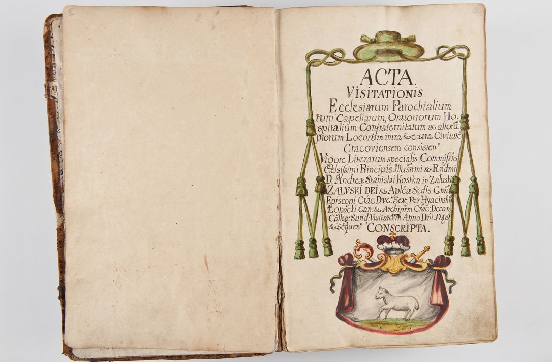 Zdjęcie nr 12 dla obiektu archiwalnego: Acta visitationis ecclesiarum parachialium tum capellarum - oratorium, hospitalium, confraternitatum ac aliorum piorum locorum intra et extra civitatem Cracoviensem consistentium, vigore litterarum specialis commissionis Cel. Principis et. R.D. Andrea Stanislai Kostka in Załuskie Załuski episcopi Cracoviensis ducis Severiensis, per Hyacinthum Łopacki canonicum et archipraesbyterum Cracoviensem, canonicum et archipraesbyterum Cracoviensem, canonicum Sandomieriensem, visitatorem a.D. 1748 et sequentii conscripta