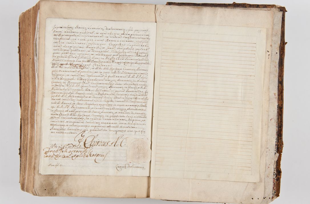 Zdjęcie nr 582 dla obiektu archiwalnego: Acta visitationis ecclesiarum parachialium tum capellarum - oratorium, hospitalium, confraternitatum ac aliorum piorum locorum intra et extra civitatem Cracoviensem consistentium, vigore litterarum specialis commissionis Cel. Principis et. R.D. Andrea Stanislai Kostka in Załuskie Załuski episcopi Cracoviensis ducis Severiensis, per Hyacinthum Łopacki canonicum et archipraesbyterum Cracoviensem, canonicum et archipraesbyterum Cracoviensem, canonicum Sandomieriensem, visitatorem a.D. 1748 et sequentii conscripta