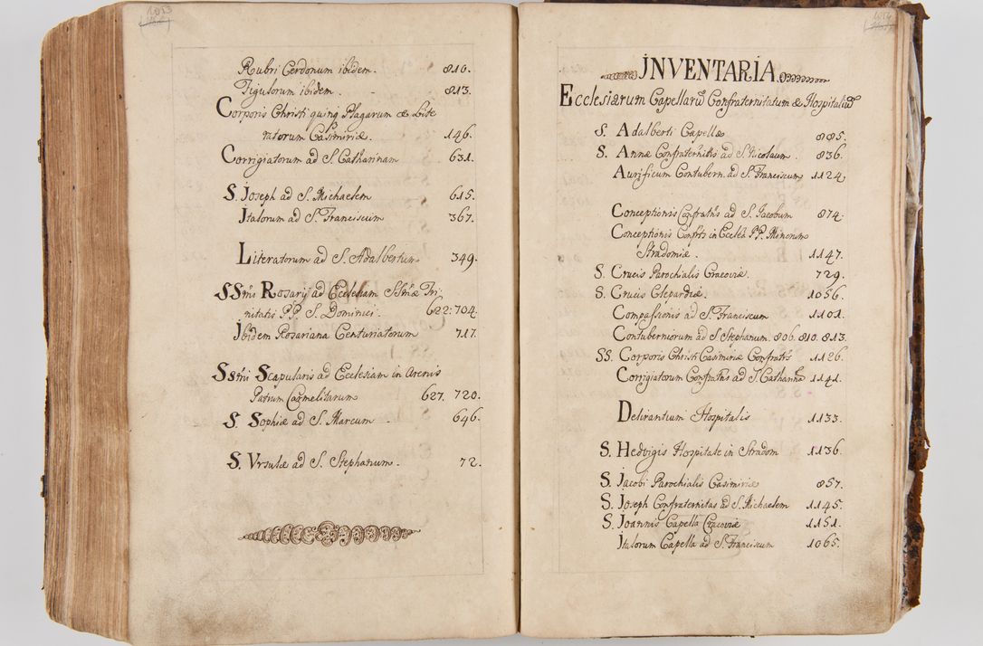 Zdjęcie nr 572 dla obiektu archiwalnego: Acta visitationis ecclesiarum parachialium tum capellarum - oratorium, hospitalium, confraternitatum ac aliorum piorum locorum intra et extra civitatem Cracoviensem consistentium, vigore litterarum specialis commissionis Cel. Principis et. R.D. Andrea Stanislai Kostka in Załuskie Załuski episcopi Cracoviensis ducis Severiensis, per Hyacinthum Łopacki canonicum et archipraesbyterum Cracoviensem, canonicum et archipraesbyterum Cracoviensem, canonicum Sandomieriensem, visitatorem a.D. 1748 et sequentii conscripta