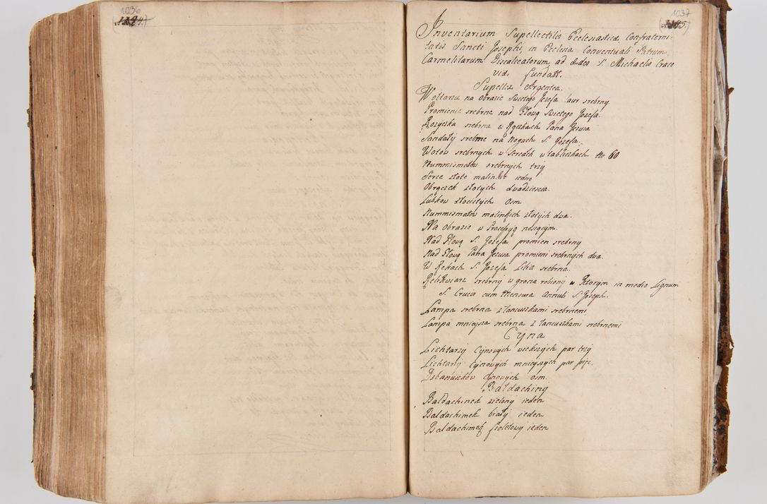 Zdjęcie nr 562 dla obiektu archiwalnego: Acta visitationis ecclesiarum parachialium tum capellarum - oratorium, hospitalium, confraternitatum ac aliorum piorum locorum intra et extra civitatem Cracoviensem consistentium, vigore litterarum specialis commissionis Cel. Principis et. R.D. Andrea Stanislai Kostka in Załuskie Załuski episcopi Cracoviensis ducis Severiensis, per Hyacinthum Łopacki canonicum et archipraesbyterum Cracoviensem, canonicum et archipraesbyterum Cracoviensem, canonicum Sandomieriensem, visitatorem a.D. 1748 et sequentii conscripta