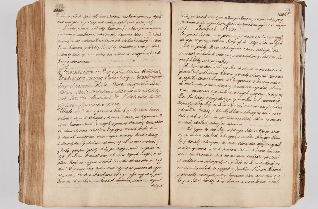 Zdjęcie nr 548 dla obiektu archiwalnego: Acta visitationis ecclesiarum parachialium tum capellarum - oratorium, hospitalium, confraternitatum ac aliorum piorum locorum intra et extra civitatem Cracoviensem consistentium, vigore litterarum specialis commissionis Cel. Principis et. R.D. Andrea Stanislai Kostka in Załuskie Załuski episcopi Cracoviensis ducis Severiensis, per Hyacinthum Łopacki canonicum et archipraesbyterum Cracoviensem, canonicum et archipraesbyterum Cracoviensem, canonicum Sandomieriensem, visitatorem a.D. 1748 et sequentii conscripta