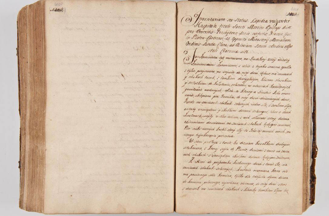 Zdjęcie nr 544 dla obiektu archiwalnego: Acta visitationis ecclesiarum parachialium tum capellarum - oratorium, hospitalium, confraternitatum ac aliorum piorum locorum intra et extra civitatem Cracoviensem consistentium, vigore litterarum specialis commissionis Cel. Principis et. R.D. Andrea Stanislai Kostka in Załuskie Załuski episcopi Cracoviensis ducis Severiensis, per Hyacinthum Łopacki canonicum et archipraesbyterum Cracoviensem, canonicum et archipraesbyterum Cracoviensem, canonicum Sandomieriensem, visitatorem a.D. 1748 et sequentii conscripta