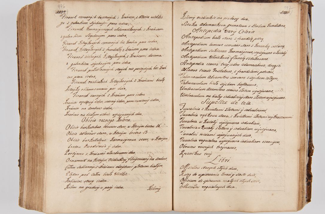 Zdjęcie nr 542 dla obiektu archiwalnego: Acta visitationis ecclesiarum parachialium tum capellarum - oratorium, hospitalium, confraternitatum ac aliorum piorum locorum intra et extra civitatem Cracoviensem consistentium, vigore litterarum specialis commissionis Cel. Principis et. R.D. Andrea Stanislai Kostka in Załuskie Załuski episcopi Cracoviensis ducis Severiensis, per Hyacinthum Łopacki canonicum et archipraesbyterum Cracoviensem, canonicum et archipraesbyterum Cracoviensem, canonicum Sandomieriensem, visitatorem a.D. 1748 et sequentii conscripta