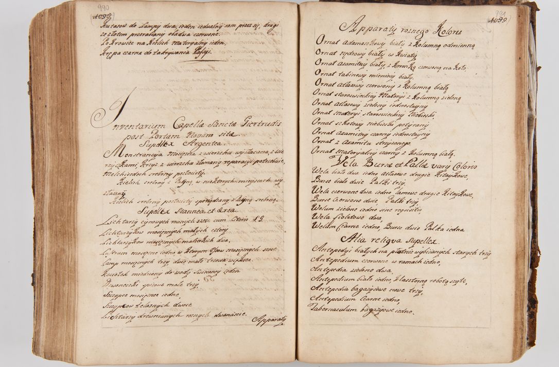 Zdjęcie nr 539 dla obiektu archiwalnego: Acta visitationis ecclesiarum parachialium tum capellarum - oratorium, hospitalium, confraternitatum ac aliorum piorum locorum intra et extra civitatem Cracoviensem consistentium, vigore litterarum specialis commissionis Cel. Principis et. R.D. Andrea Stanislai Kostka in Załuskie Załuski episcopi Cracoviensis ducis Severiensis, per Hyacinthum Łopacki canonicum et archipraesbyterum Cracoviensem, canonicum et archipraesbyterum Cracoviensem, canonicum Sandomieriensem, visitatorem a.D. 1748 et sequentii conscripta