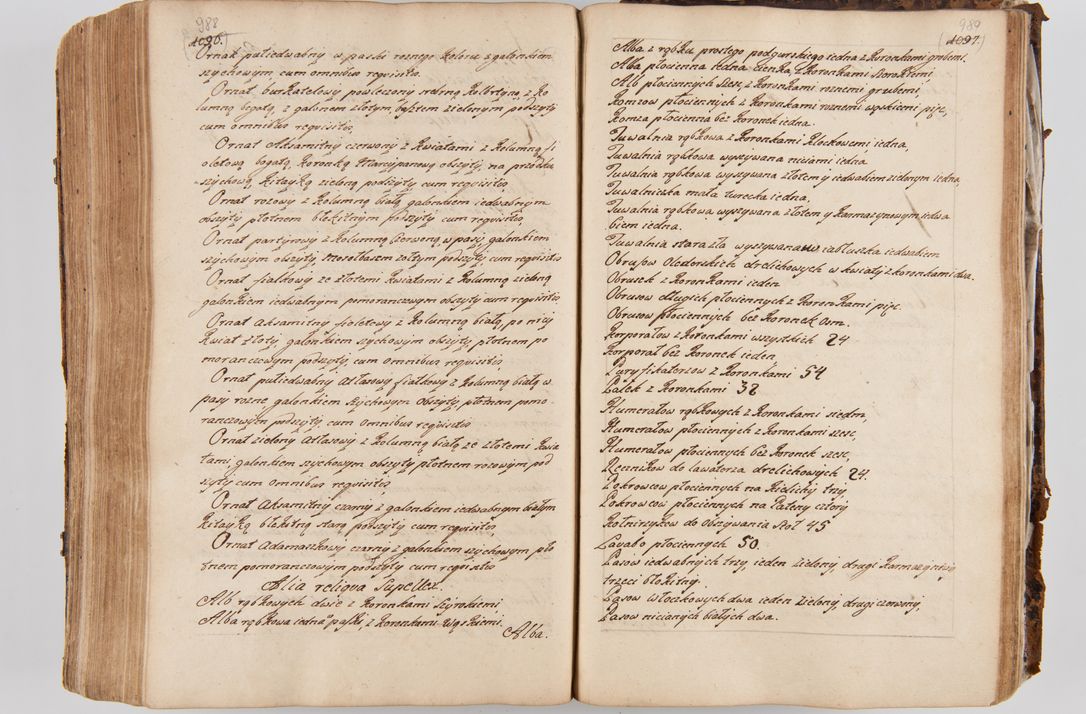 Zdjęcie nr 538 dla obiektu archiwalnego: Acta visitationis ecclesiarum parachialium tum capellarum - oratorium, hospitalium, confraternitatum ac aliorum piorum locorum intra et extra civitatem Cracoviensem consistentium, vigore litterarum specialis commissionis Cel. Principis et. R.D. Andrea Stanislai Kostka in Załuskie Załuski episcopi Cracoviensis ducis Severiensis, per Hyacinthum Łopacki canonicum et archipraesbyterum Cracoviensem, canonicum et archipraesbyterum Cracoviensem, canonicum Sandomieriensem, visitatorem a.D. 1748 et sequentii conscripta