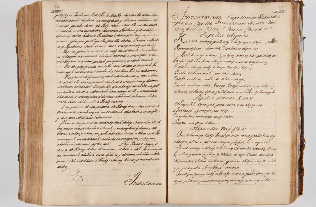Zdjęcie nr 537 dla obiektu archiwalnego: Acta visitationis ecclesiarum parachialium tum capellarum - oratorium, hospitalium, confraternitatum ac aliorum piorum locorum intra et extra civitatem Cracoviensem consistentium, vigore litterarum specialis commissionis Cel. Principis et. R.D. Andrea Stanislai Kostka in Załuskie Załuski episcopi Cracoviensis ducis Severiensis, per Hyacinthum Łopacki canonicum et archipraesbyterum Cracoviensem, canonicum et archipraesbyterum Cracoviensem, canonicum Sandomieriensem, visitatorem a.D. 1748 et sequentii conscripta