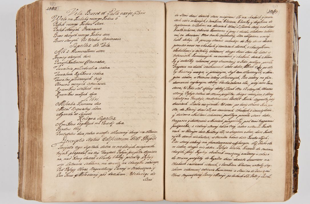 Zdjęcie nr 534 dla obiektu archiwalnego: Acta visitationis ecclesiarum parachialium tum capellarum - oratorium, hospitalium, confraternitatum ac aliorum piorum locorum intra et extra civitatem Cracoviensem consistentium, vigore litterarum specialis commissionis Cel. Principis et. R.D. Andrea Stanislai Kostka in Załuskie Załuski episcopi Cracoviensis ducis Severiensis, per Hyacinthum Łopacki canonicum et archipraesbyterum Cracoviensem, canonicum et archipraesbyterum Cracoviensem, canonicum Sandomieriensem, visitatorem a.D. 1748 et sequentii conscripta