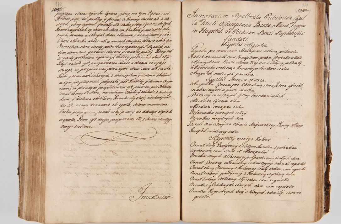 Zdjęcie nr 533 dla obiektu archiwalnego: Acta visitationis ecclesiarum parachialium tum capellarum - oratorium, hospitalium, confraternitatum ac aliorum piorum locorum intra et extra civitatem Cracoviensem consistentium, vigore litterarum specialis commissionis Cel. Principis et. R.D. Andrea Stanislai Kostka in Załuskie Załuski episcopi Cracoviensis ducis Severiensis, per Hyacinthum Łopacki canonicum et archipraesbyterum Cracoviensem, canonicum et archipraesbyterum Cracoviensem, canonicum Sandomieriensem, visitatorem a.D. 1748 et sequentii conscripta