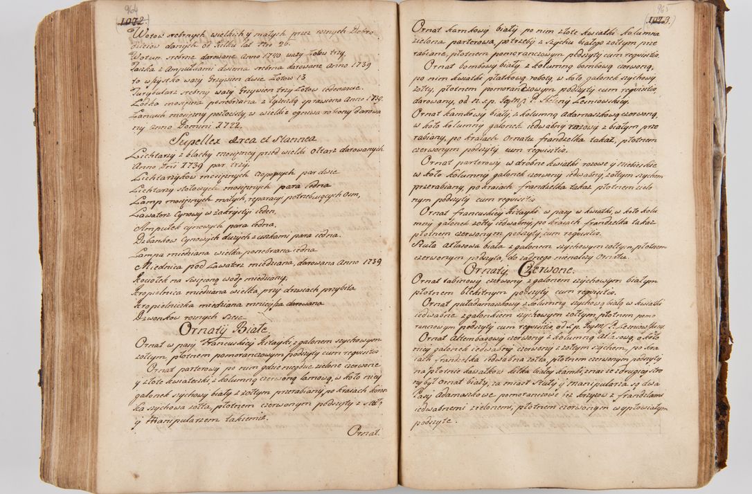 Zdjęcie nr 526 dla obiektu archiwalnego: Acta visitationis ecclesiarum parachialium tum capellarum - oratorium, hospitalium, confraternitatum ac aliorum piorum locorum intra et extra civitatem Cracoviensem consistentium, vigore litterarum specialis commissionis Cel. Principis et. R.D. Andrea Stanislai Kostka in Załuskie Załuski episcopi Cracoviensis ducis Severiensis, per Hyacinthum Łopacki canonicum et archipraesbyterum Cracoviensem, canonicum et archipraesbyterum Cracoviensem, canonicum Sandomieriensem, visitatorem a.D. 1748 et sequentii conscripta