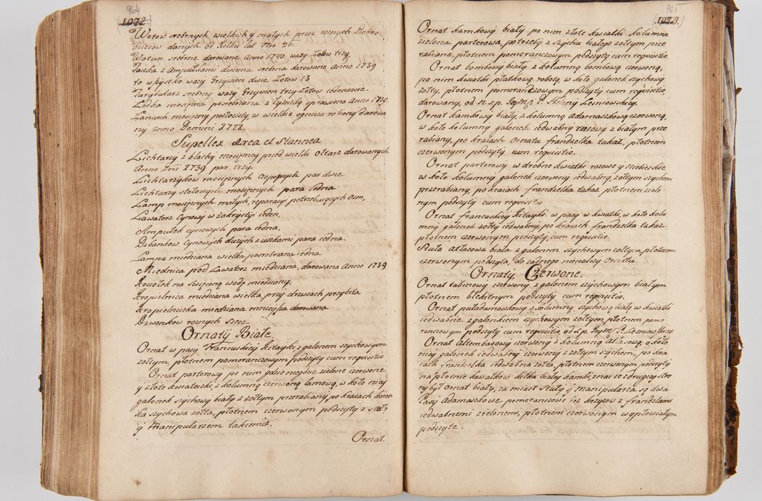 Zdjęcie nr 525 dla obiektu archiwalnego: Acta visitationis ecclesiarum parachialium tum capellarum - oratorium, hospitalium, confraternitatum ac aliorum piorum locorum intra et extra civitatem Cracoviensem consistentium, vigore litterarum specialis commissionis Cel. Principis et. R.D. Andrea Stanislai Kostka in Załuskie Załuski episcopi Cracoviensis ducis Severiensis, per Hyacinthum Łopacki canonicum et archipraesbyterum Cracoviensem, canonicum et archipraesbyterum Cracoviensem, canonicum Sandomieriensem, visitatorem a.D. 1748 et sequentii conscripta