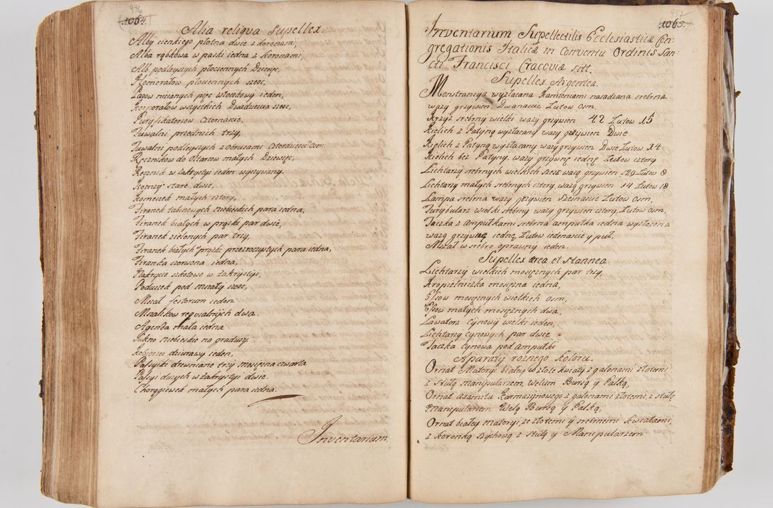 Zdjęcie nr 521 dla obiektu archiwalnego: Acta visitationis ecclesiarum parachialium tum capellarum - oratorium, hospitalium, confraternitatum ac aliorum piorum locorum intra et extra civitatem Cracoviensem consistentium, vigore litterarum specialis commissionis Cel. Principis et. R.D. Andrea Stanislai Kostka in Załuskie Załuski episcopi Cracoviensis ducis Severiensis, per Hyacinthum Łopacki canonicum et archipraesbyterum Cracoviensem, canonicum et archipraesbyterum Cracoviensem, canonicum Sandomieriensem, visitatorem a.D. 1748 et sequentii conscripta