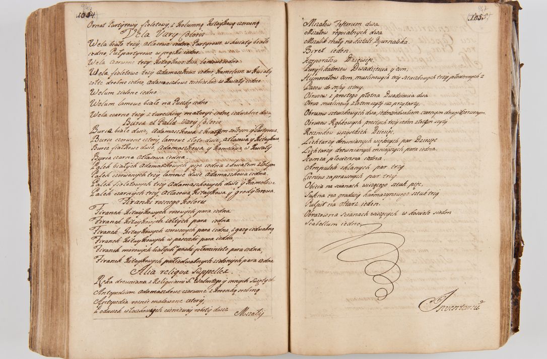 Zdjęcie nr 516 dla obiektu archiwalnego: Acta visitationis ecclesiarum parachialium tum capellarum - oratorium, hospitalium, confraternitatum ac aliorum piorum locorum intra et extra civitatem Cracoviensem consistentium, vigore litterarum specialis commissionis Cel. Principis et. R.D. Andrea Stanislai Kostka in Załuskie Załuski episcopi Cracoviensis ducis Severiensis, per Hyacinthum Łopacki canonicum et archipraesbyterum Cracoviensem, canonicum et archipraesbyterum Cracoviensem, canonicum Sandomieriensem, visitatorem a.D. 1748 et sequentii conscripta