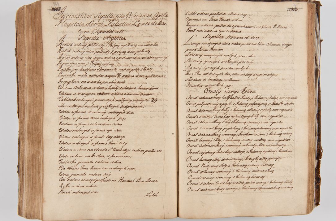 Zdjęcie nr 515 dla obiektu archiwalnego: Acta visitationis ecclesiarum parachialium tum capellarum - oratorium, hospitalium, confraternitatum ac aliorum piorum locorum intra et extra civitatem Cracoviensem consistentium, vigore litterarum specialis commissionis Cel. Principis et. R.D. Andrea Stanislai Kostka in Załuskie Załuski episcopi Cracoviensis ducis Severiensis, per Hyacinthum Łopacki canonicum et archipraesbyterum Cracoviensem, canonicum et archipraesbyterum Cracoviensem, canonicum Sandomieriensem, visitatorem a.D. 1748 et sequentii conscripta
