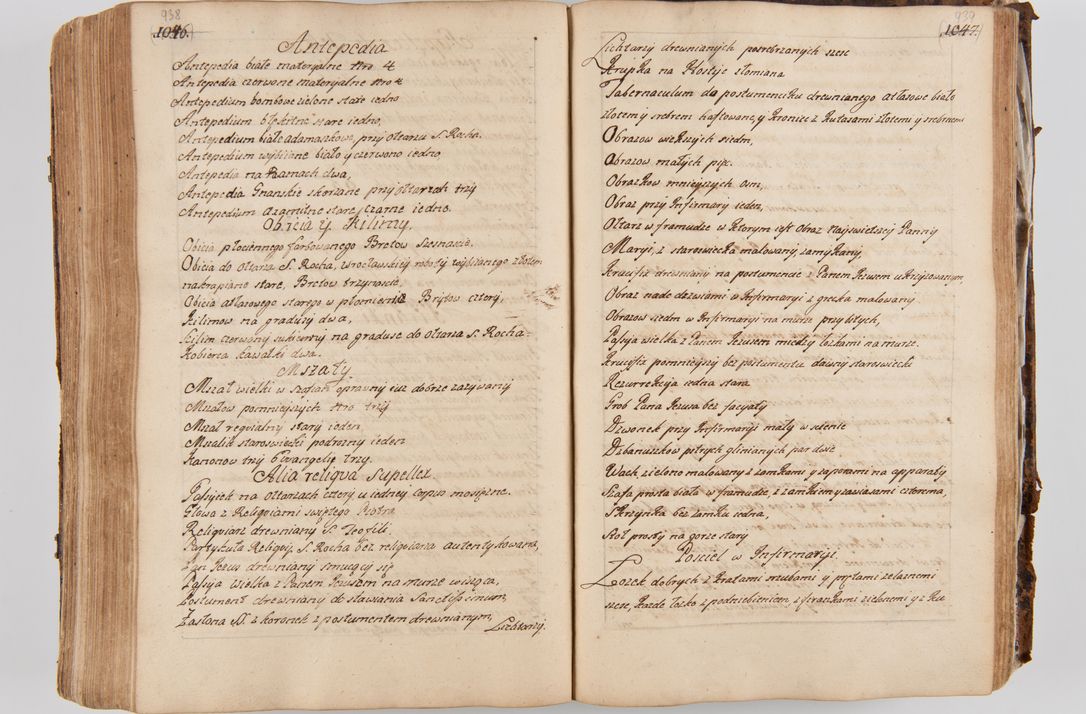 Zdjęcie nr 512 dla obiektu archiwalnego: Acta visitationis ecclesiarum parachialium tum capellarum - oratorium, hospitalium, confraternitatum ac aliorum piorum locorum intra et extra civitatem Cracoviensem consistentium, vigore litterarum specialis commissionis Cel. Principis et. R.D. Andrea Stanislai Kostka in Załuskie Załuski episcopi Cracoviensis ducis Severiensis, per Hyacinthum Łopacki canonicum et archipraesbyterum Cracoviensem, canonicum et archipraesbyterum Cracoviensem, canonicum Sandomieriensem, visitatorem a.D. 1748 et sequentii conscripta