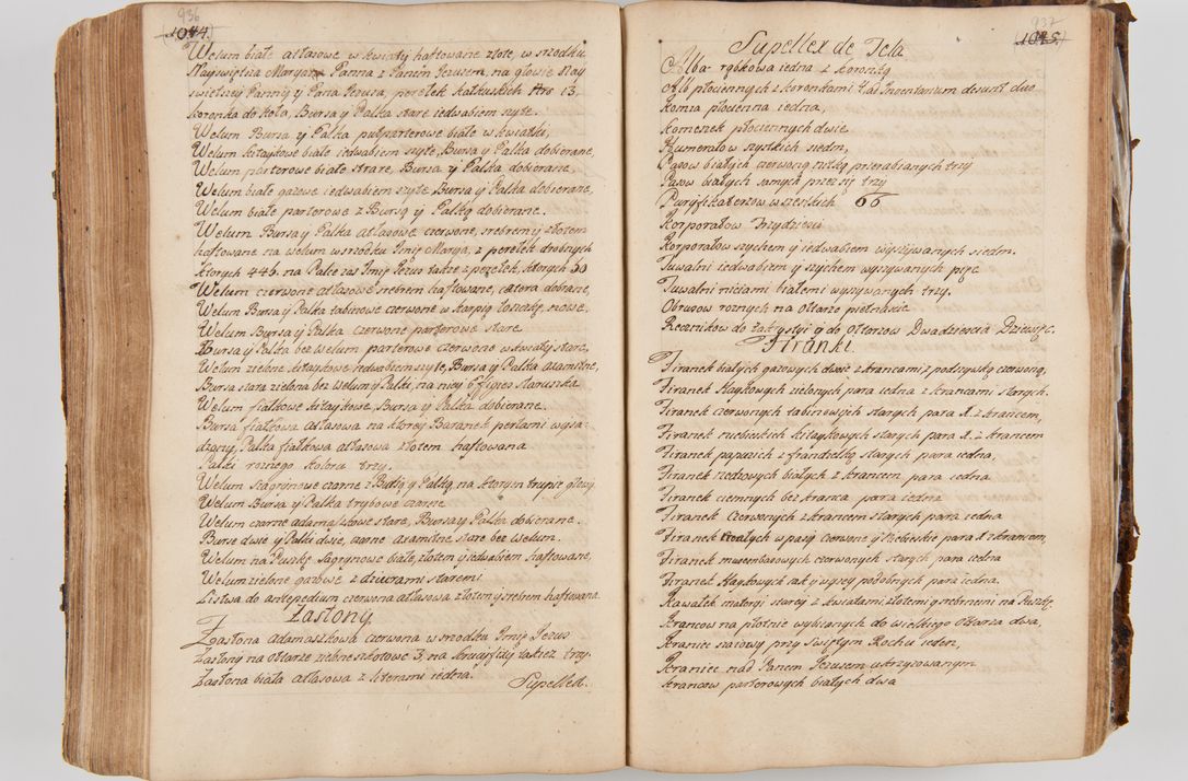 Zdjęcie nr 511 dla obiektu archiwalnego: Acta visitationis ecclesiarum parachialium tum capellarum - oratorium, hospitalium, confraternitatum ac aliorum piorum locorum intra et extra civitatem Cracoviensem consistentium, vigore litterarum specialis commissionis Cel. Principis et. R.D. Andrea Stanislai Kostka in Załuskie Załuski episcopi Cracoviensis ducis Severiensis, per Hyacinthum Łopacki canonicum et archipraesbyterum Cracoviensem, canonicum et archipraesbyterum Cracoviensem, canonicum Sandomieriensem, visitatorem a.D. 1748 et sequentii conscripta