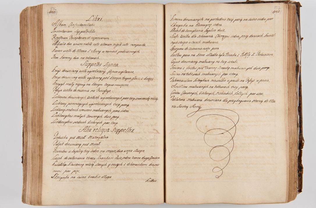 Zdjęcie nr 461 dla obiektu archiwalnego: Acta visitationis ecclesiarum parachialium tum capellarum - oratorium, hospitalium, confraternitatum ac aliorum piorum locorum intra et extra civitatem Cracoviensem consistentium, vigore litterarum specialis commissionis Cel. Principis et. R.D. Andrea Stanislai Kostka in Załuskie Załuski episcopi Cracoviensis ducis Severiensis, per Hyacinthum Łopacki canonicum et archipraesbyterum Cracoviensem, canonicum et archipraesbyterum Cracoviensem, canonicum Sandomieriensem, visitatorem a.D. 1748 et sequentii conscripta