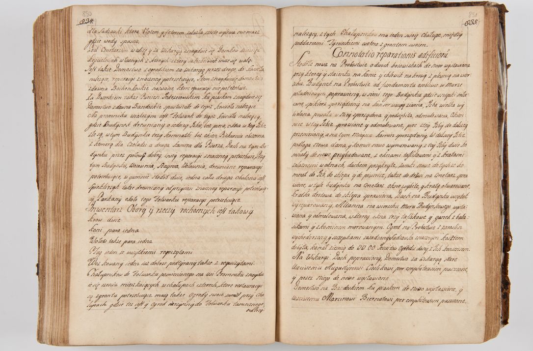 Zdjęcie nr 458 dla obiektu archiwalnego: Acta visitationis ecclesiarum parachialium tum capellarum - oratorium, hospitalium, confraternitatum ac aliorum piorum locorum intra et extra civitatem Cracoviensem consistentium, vigore litterarum specialis commissionis Cel. Principis et. R.D. Andrea Stanislai Kostka in Załuskie Załuski episcopi Cracoviensis ducis Severiensis, per Hyacinthum Łopacki canonicum et archipraesbyterum Cracoviensem, canonicum et archipraesbyterum Cracoviensem, canonicum Sandomieriensem, visitatorem a.D. 1748 et sequentii conscripta