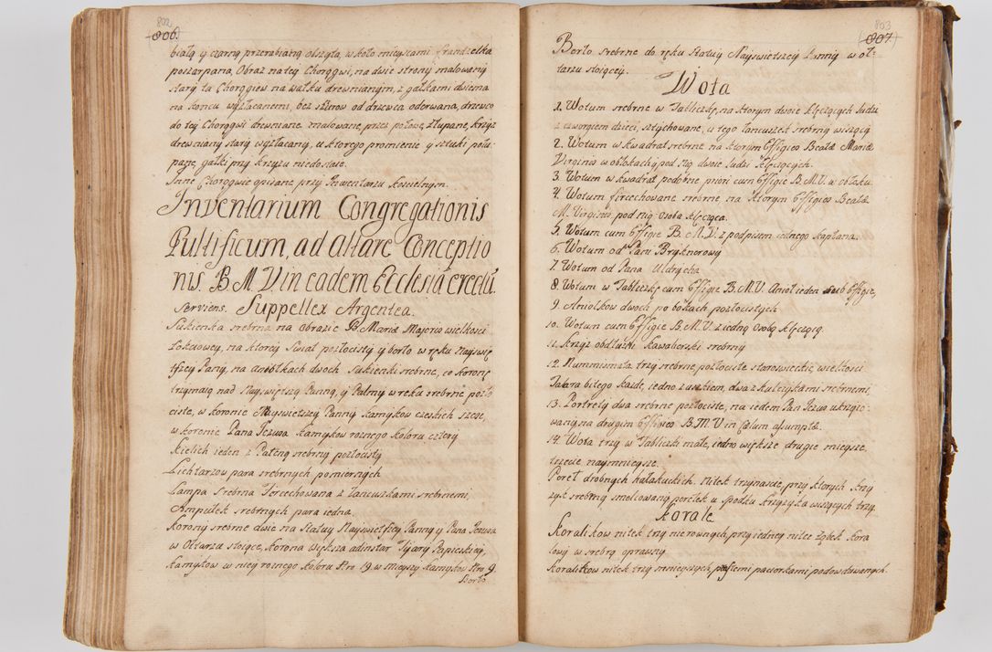 Zdjęcie nr 443 dla obiektu archiwalnego: Acta visitationis ecclesiarum parachialium tum capellarum - oratorium, hospitalium, confraternitatum ac aliorum piorum locorum intra et extra civitatem Cracoviensem consistentium, vigore litterarum specialis commissionis Cel. Principis et. R.D. Andrea Stanislai Kostka in Załuskie Załuski episcopi Cracoviensis ducis Severiensis, per Hyacinthum Łopacki canonicum et archipraesbyterum Cracoviensem, canonicum et archipraesbyterum Cracoviensem, canonicum Sandomieriensem, visitatorem a.D. 1748 et sequentii conscripta
